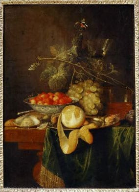 Louvre Still Life Peeled Lemon
